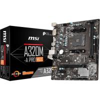 MSI A320M-A PRO MAX DDR4 3200 (OC) HDMI AM4 NVM M.2 ANAKART - 1
